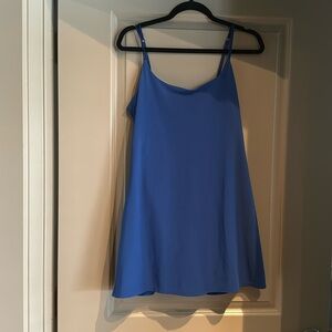 Blue athletic dress